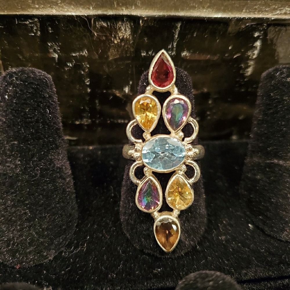 Blue Topaz ring